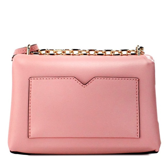 NWT! Michael Kors Cece Small Primrose Vegan Leather Convertible Flap Crossbody! - Picture 3 of 9